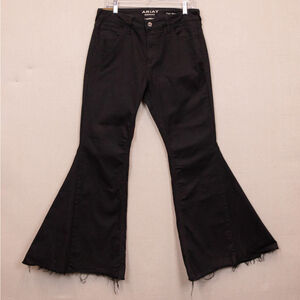 Ariat high rise flare black jeans-31S